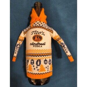 2024 Tito's Handmade Vodka - For Dog Lovers Sweater Hoodie Bottle Cover Cozy